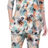 Women's Co-ord Set Multicolor Graphic Print - Image 4